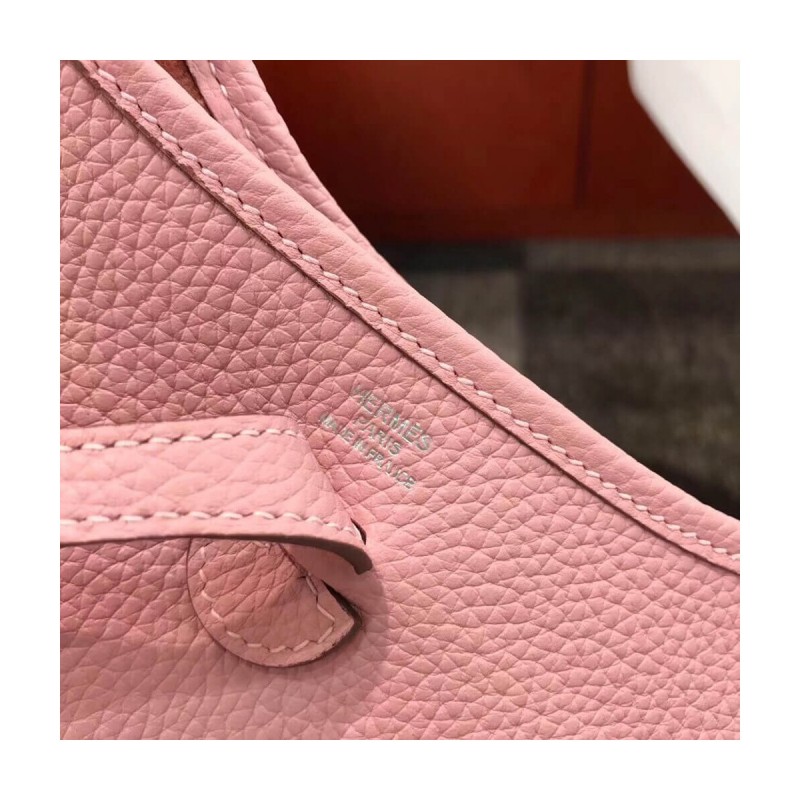 Hermes Mini Evelyne Bag in Togo Leather 17cm