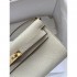 Hermes Kelly Wallet to Go Woc 499041 White