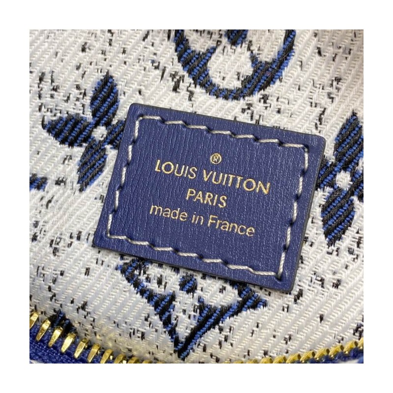 Louis Vuitton Monogram Jacquard Denim Nano Speedy M81168 M81213