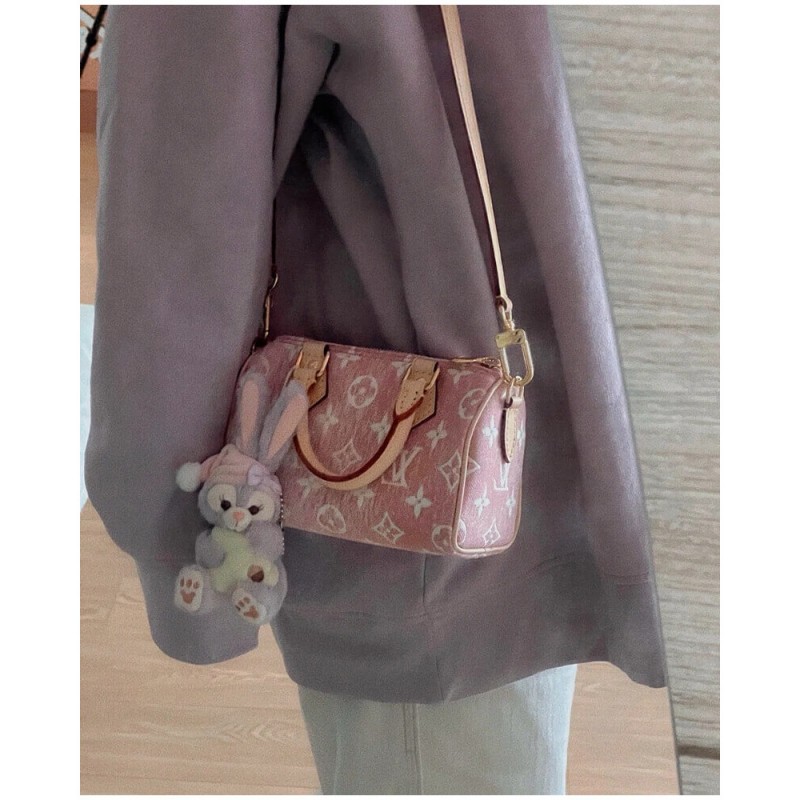 Louis Vuitton Monogram Jacquard Denim Nano Speedy M81168 M81213