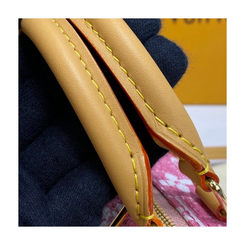 Louis Vuitton Monogram Jacquard Denim Nano Speedy M81168 M81213