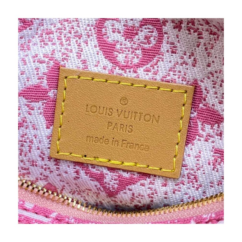 Louis Vuitton Monogram Jacquard Denim Nano Speedy M81168 M81213