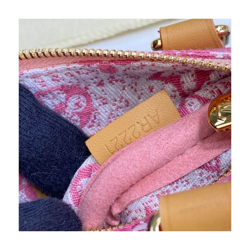 Louis Vuitton Monogram Jacquard Denim Nano Speedy M81168 M81213