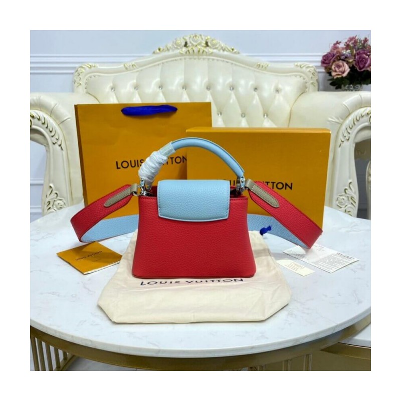 Louis Vuitton Taurillon Leather Capucines Mini M57520