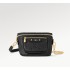 Louis Vuitton Monogram Empreinte Leather Small Leather Goods Chain Wallets Mini Bumbag M46917