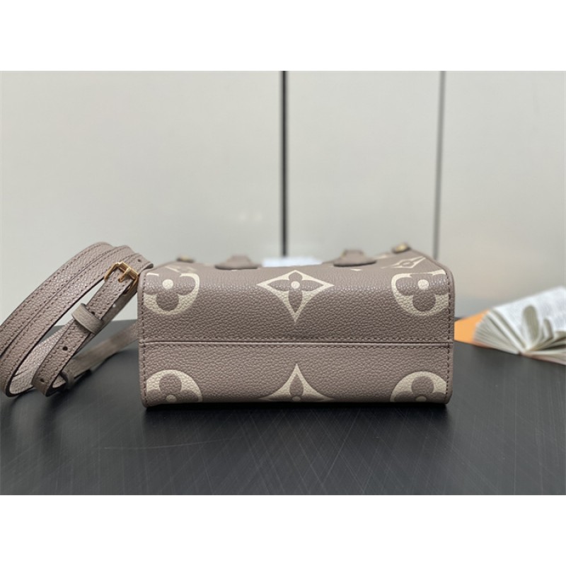 Louis Vuitton Bicolor Monogram Empreinte leather Onthego BB Handbag M47054