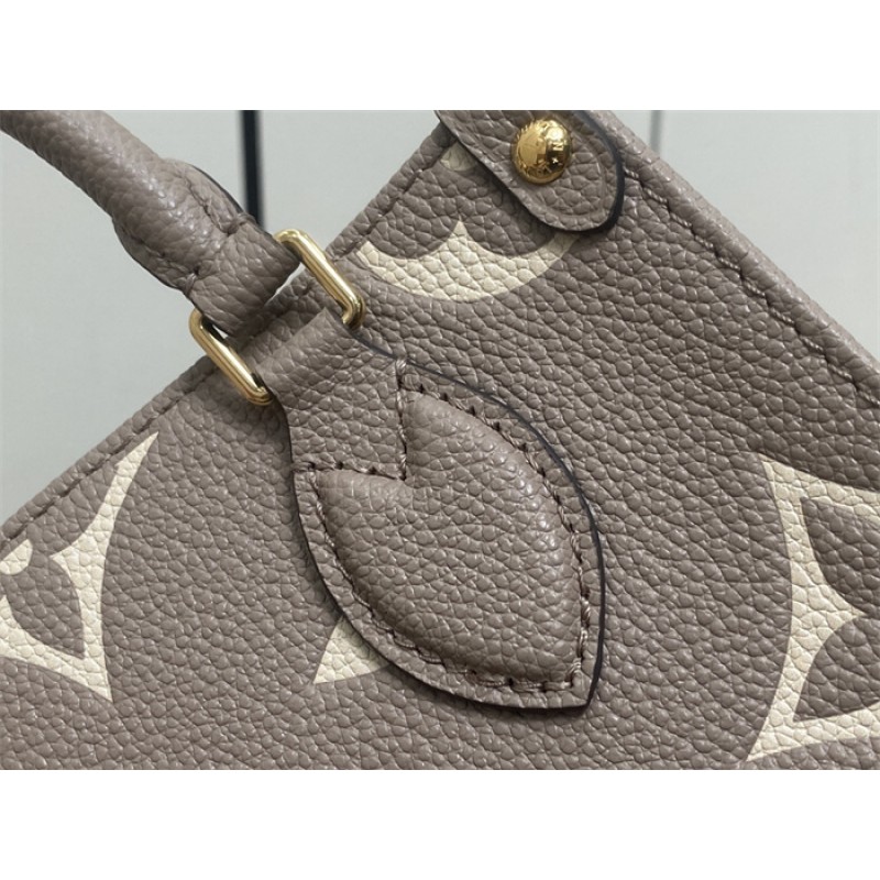 Louis Vuitton Bicolor Monogram Empreinte leather Onthego BB Handbag M47054