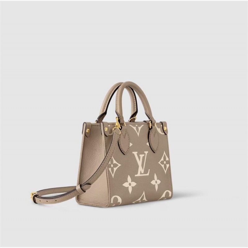 Louis Vuitton Bicolor Monogram Empreinte leather Onthego BB Handbag M47054