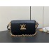 Louis Vuitton EPI Leather Twist West Pochette Chain and Strap Wallet M83077