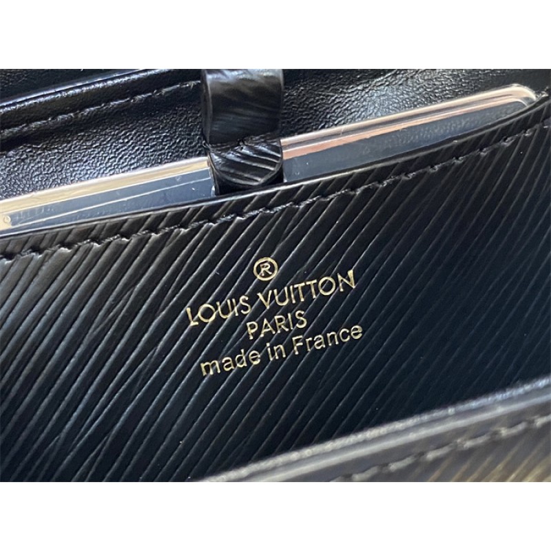 Louis Vuitton EPI Leather Twist West Pochette Chain and Strap Wallet M83077