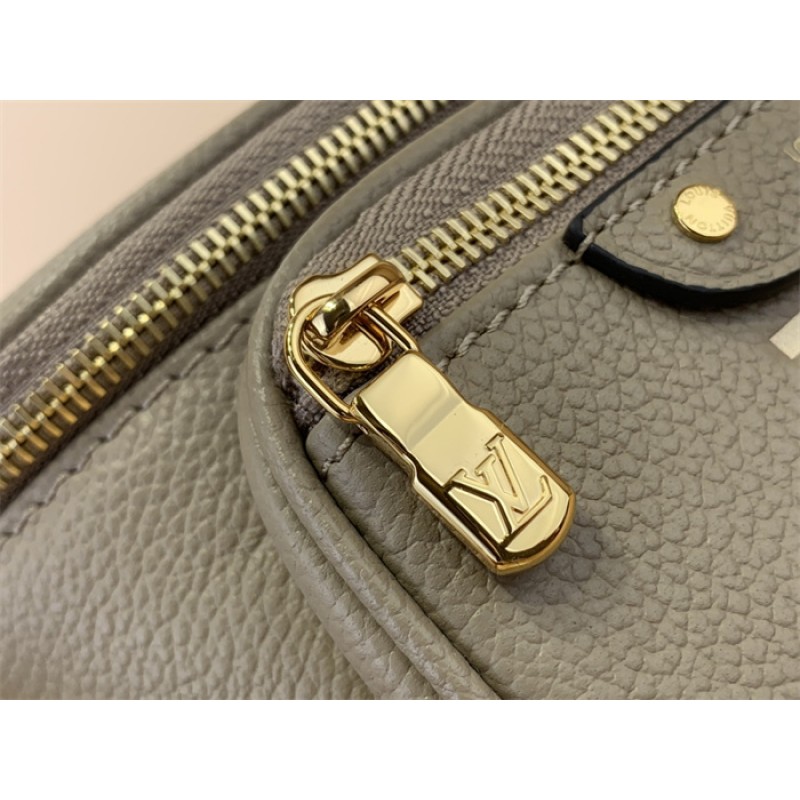 Louis Vuitton Bicolor Monogram Empreinte Leather Small Leather Goods Chain Wallets Mini Bumbag M83275