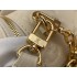 Louis Vuitton Monogram Empreinte Leather Small Leather Goods Chain Wallets Mini Bumbag M83275