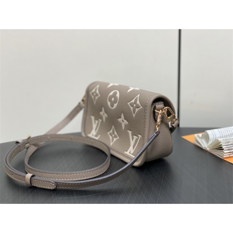 Louis Vuitton Bicolor Monogram Empreinte leather Nano Diane bag M83300