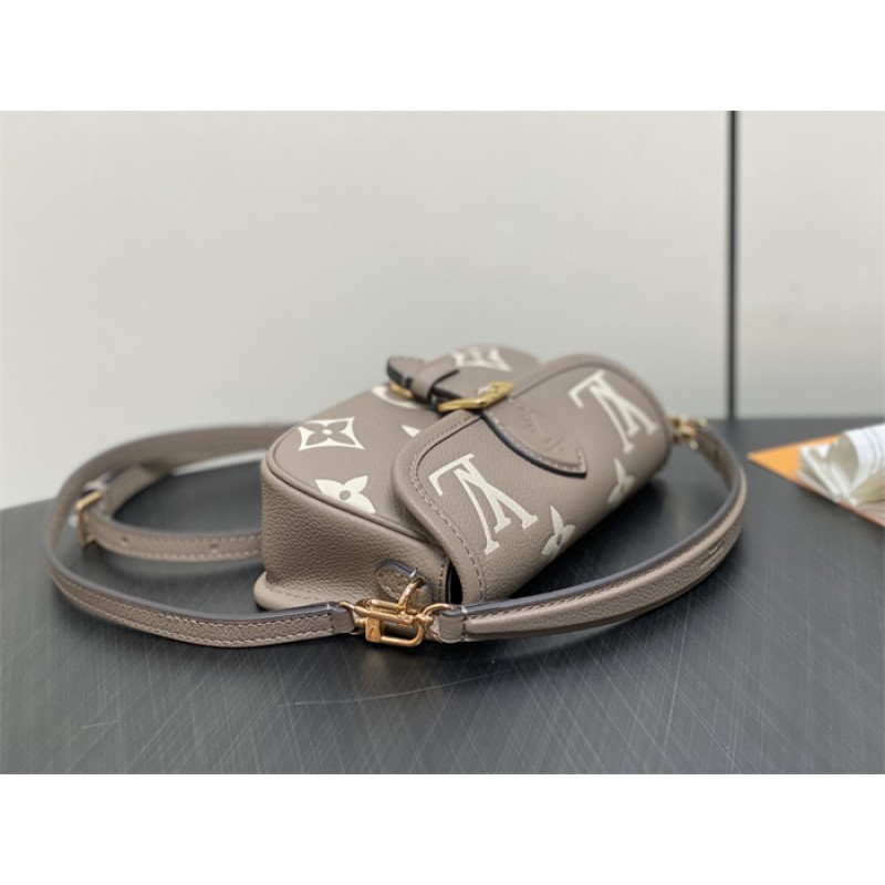 Louis Vuitton Bicolor Monogram Empreinte leather Nano Diane bag M83300