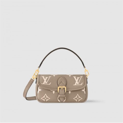 Louis Vuitton Bicolor Monogram Empreinte leather Nano Diane bag M83300