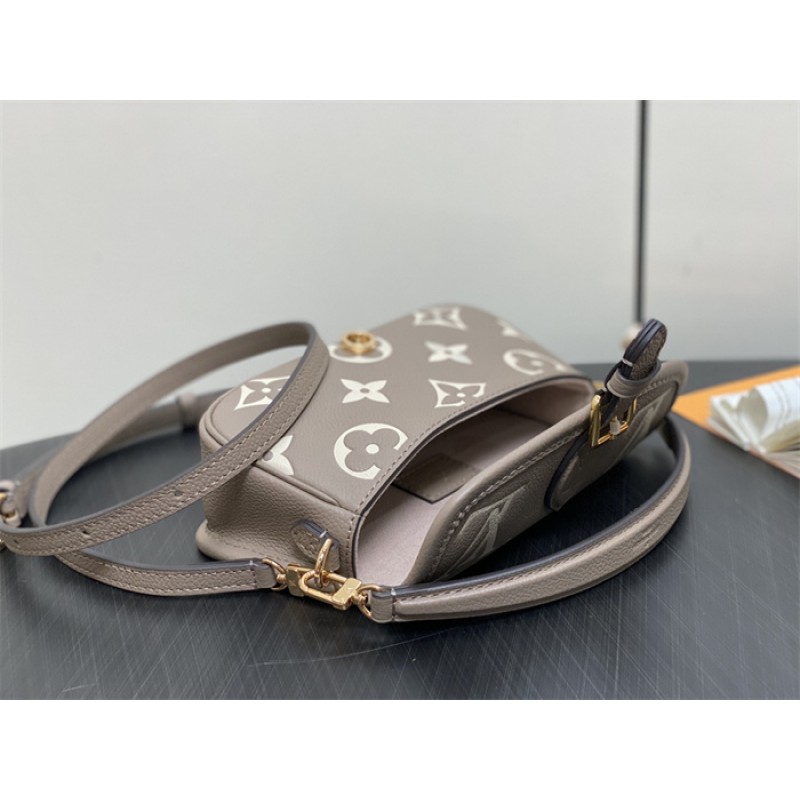 Louis Vuitton Bicolor Monogram Empreinte leather Nano Diane bag M83300