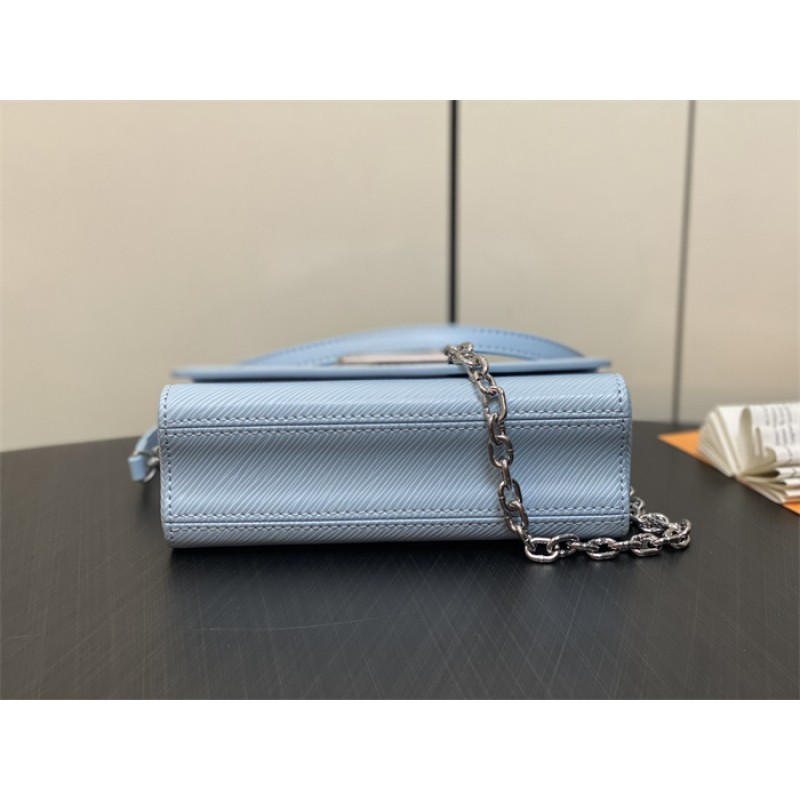 Louis Vuitton EPI Leather Twist West Pochette Chain and Strap Wallet M83478