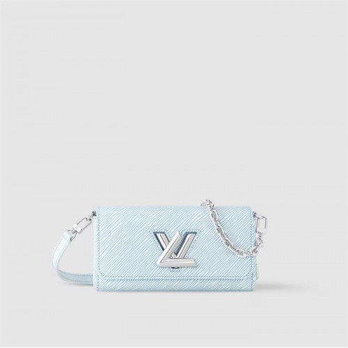 Louis Vuitton EPI Leather Twist West Pochette Chain and Strap Wallet M83478