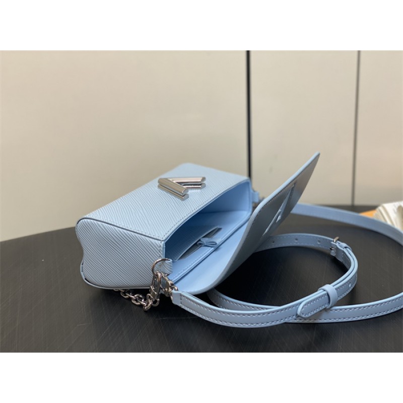 Louis Vuitton EPI Leather Twist West Pochette Chain and Strap Wallet M83478