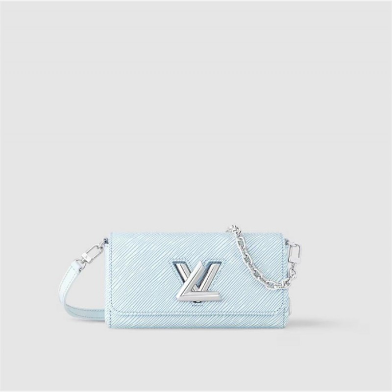 Louis Vuitton EPI Leather Twist West Pochette Chain and Strap Wallet M83478