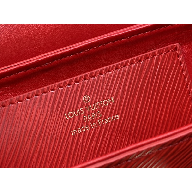 Louis Vuitton EPI Leather Twist West Pochette Chain and Strap Wallet M83593