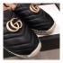 Gucci Leather Espadrille With Double G 551891