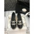 Chanel Patent Calfskin &amp; Metallic Goatskin Espadrilles G29762