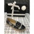 Chanel Multicolor Tweed &amp; Patent Calfskin Espadrilles G29762
