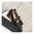 Gucci Zumi Leather Mid-Heel Loafer 575832 Black