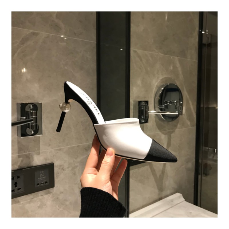 Chanel Pearl Mules G383421
