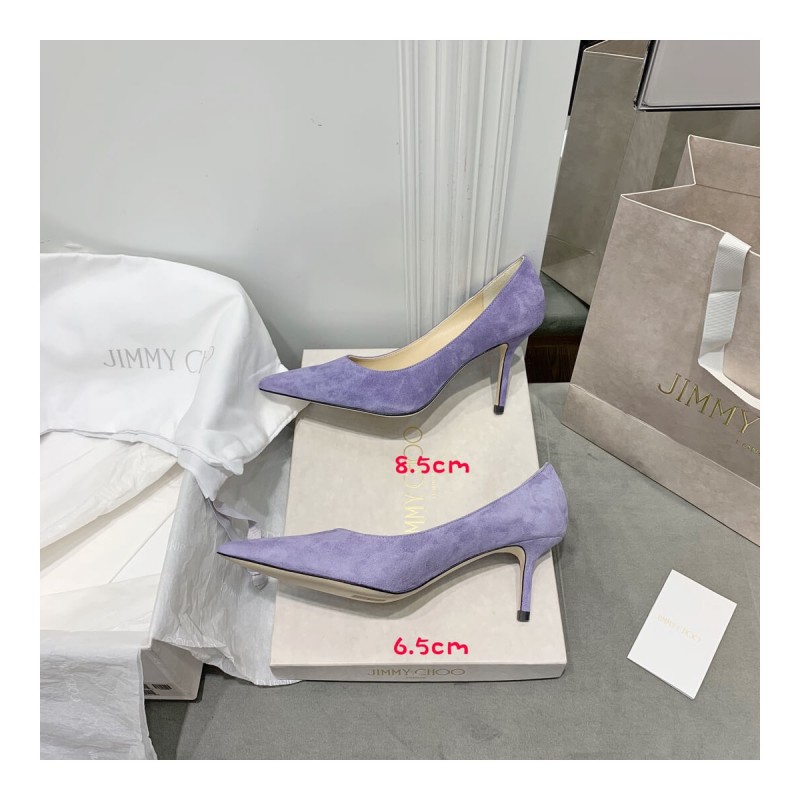 Jimmy Choo Romy Suede Pumps 120011