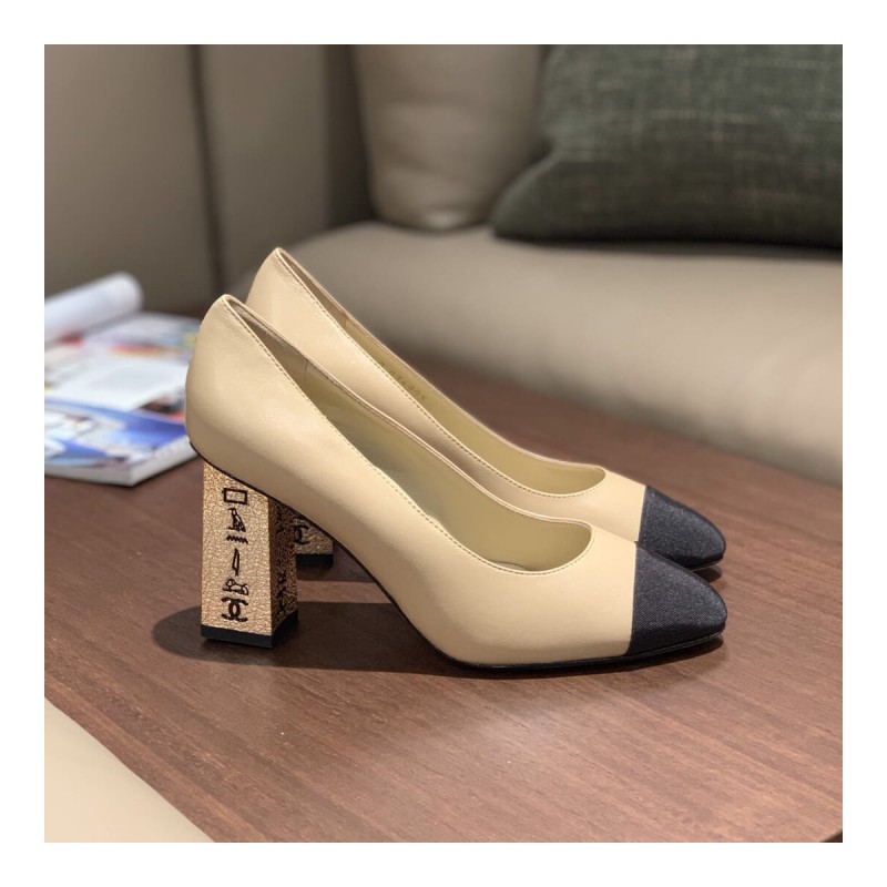 Chanel Egypt Inspires 8.5cm Heel Pumps G35534