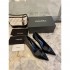 Chanel Lambskin &amp; Grosgrain 8.5cm Heel Pumps G35536