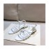 Chanel Lambskin CC Logo Sandals G36958