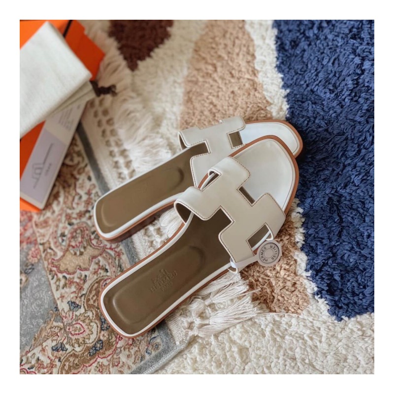 Hermes Oran Sandal in Box Calfskin H02105