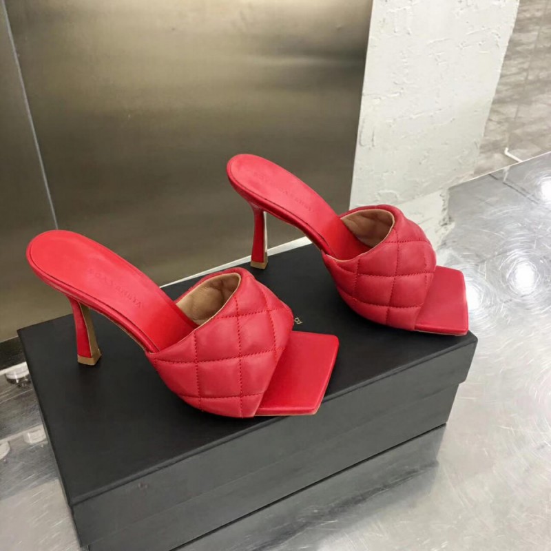 Bottega Veneta Puffy Dream Square Mules 592015