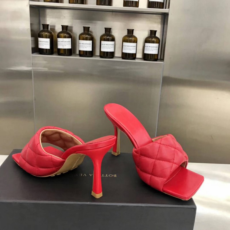 Bottega Veneta Puffy Dream Square Mules 592015