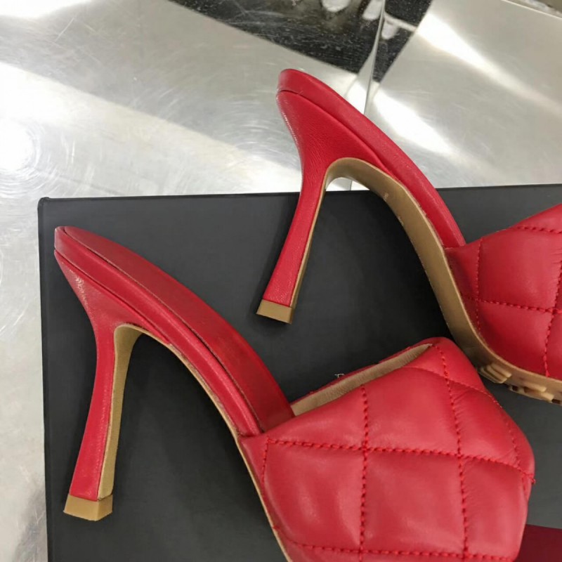 Bottega Veneta Puffy Dream Square Mules 592015