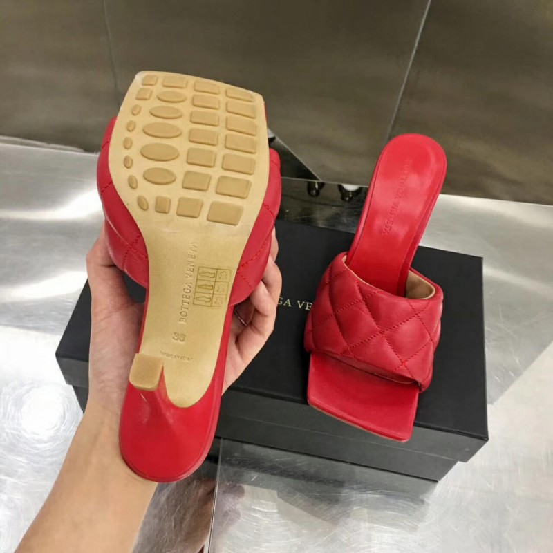 Bottega Veneta Puffy Dream Square Mules 592015