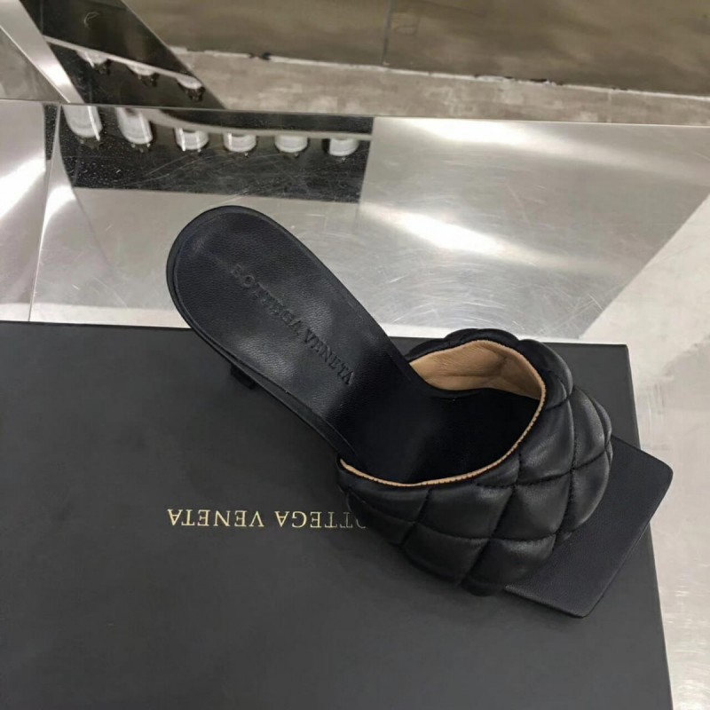 Bottega Veneta Puffy Dream Square Mules 592015