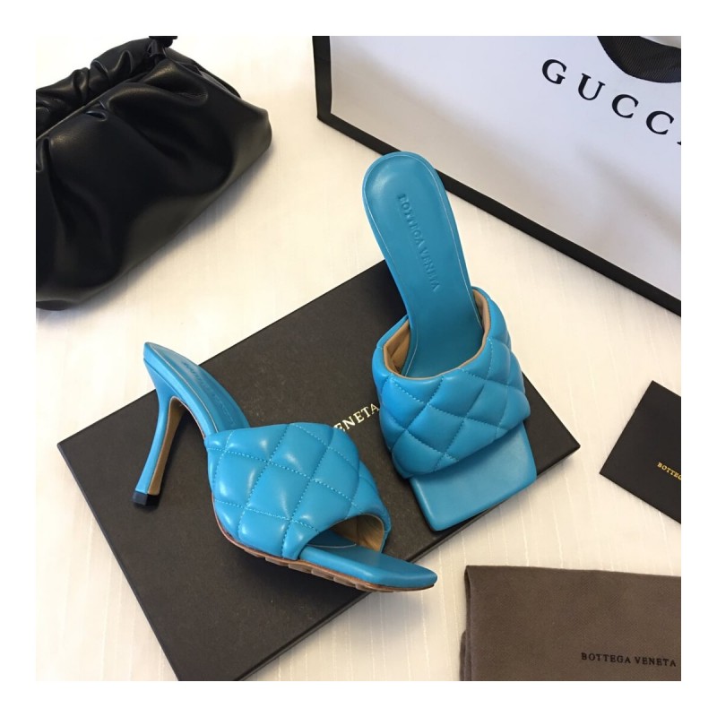 Bottega Veneta Puffy Dream Square Mules 592015