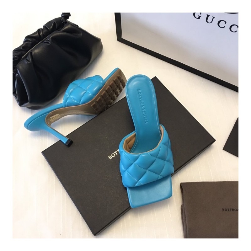 Bottega Veneta Puffy Dream Square Mules 592015