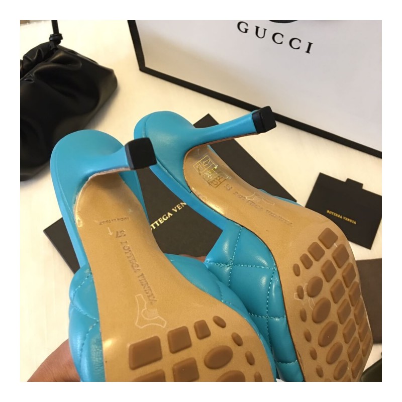 Bottega Veneta Puffy Dream Square Mules 592015