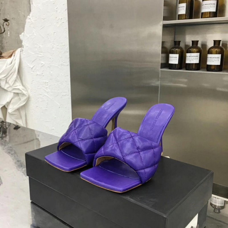 Bottega Veneta Puffy Dream Square Mules 592015