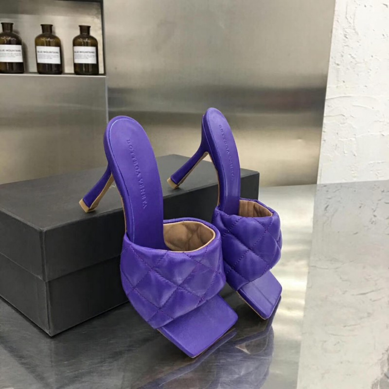 Bottega Veneta Puffy Dream Square Mules 592015