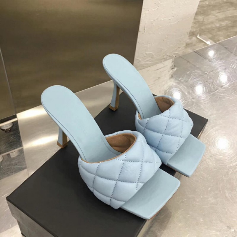 Bottega Veneta Puffy Dream Square Mules 592015