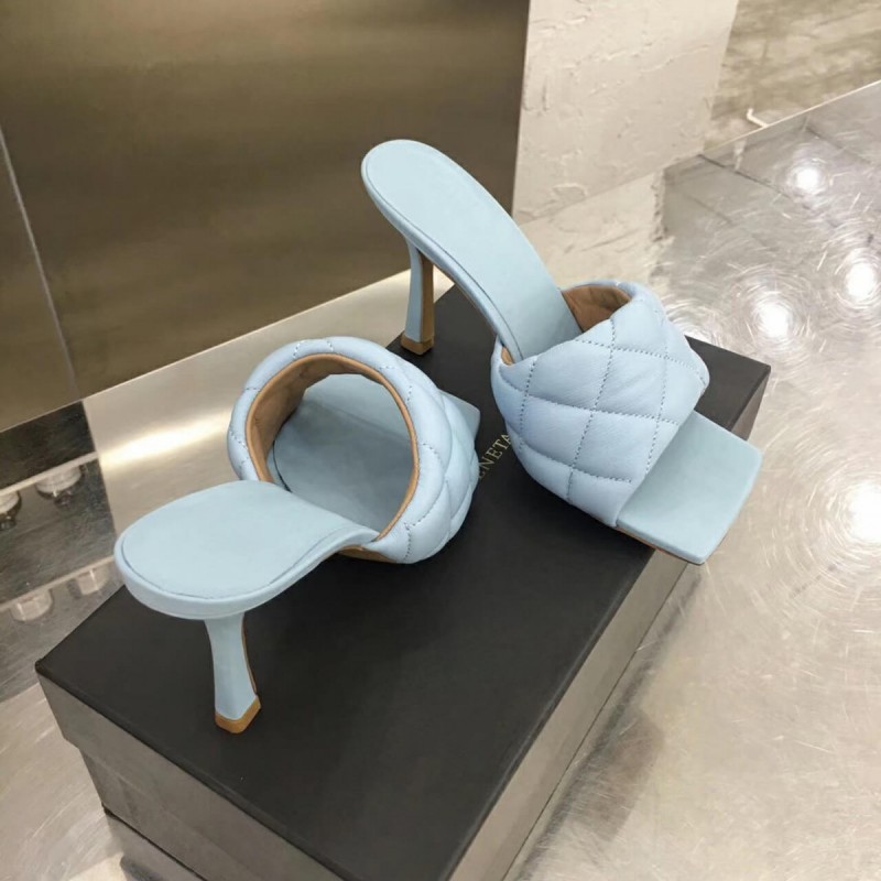 Bottega Veneta Puffy Dream Square Mules 592015