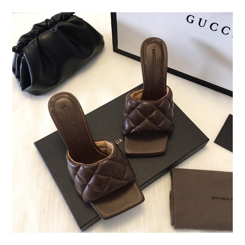 Bottega Veneta Puffy Dream Square Mules 592015