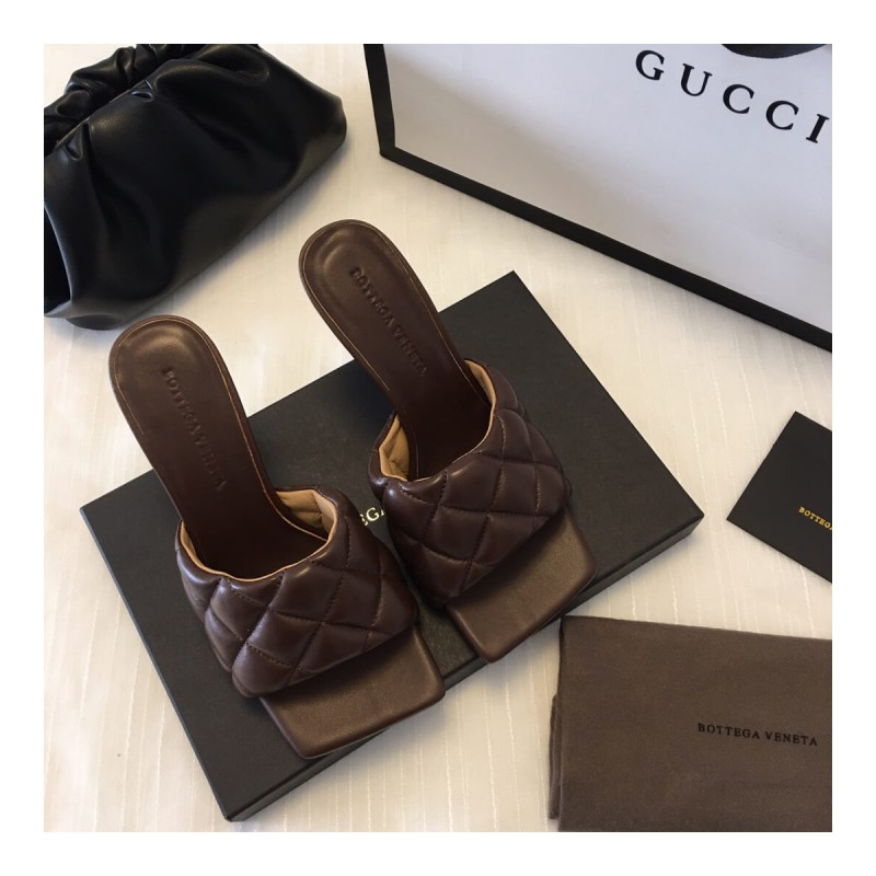 Bottega Veneta Puffy Dream Square Mules 592015