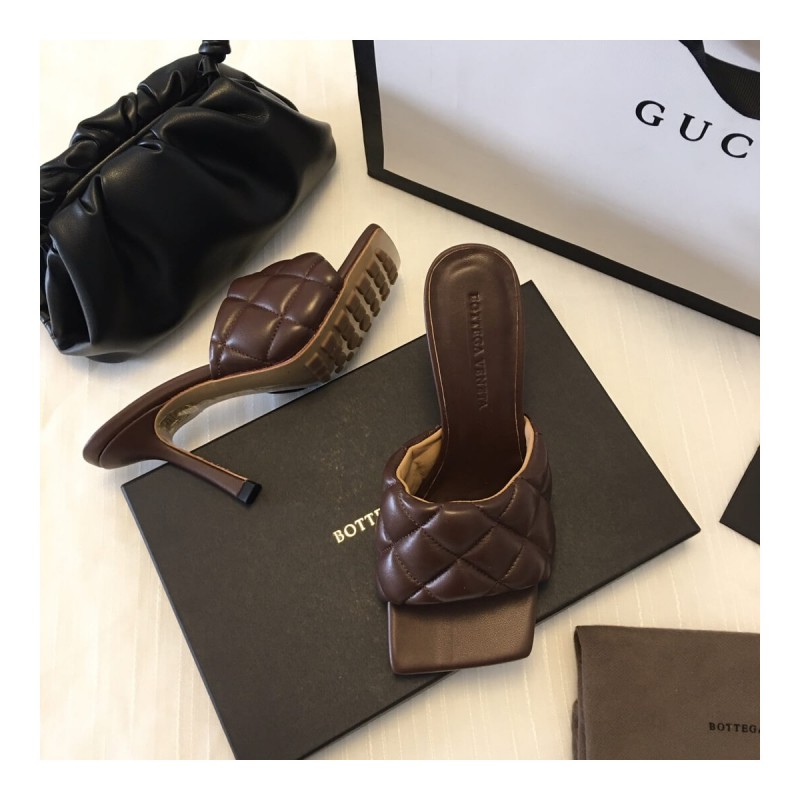 Bottega Veneta Puffy Dream Square Mules 592015